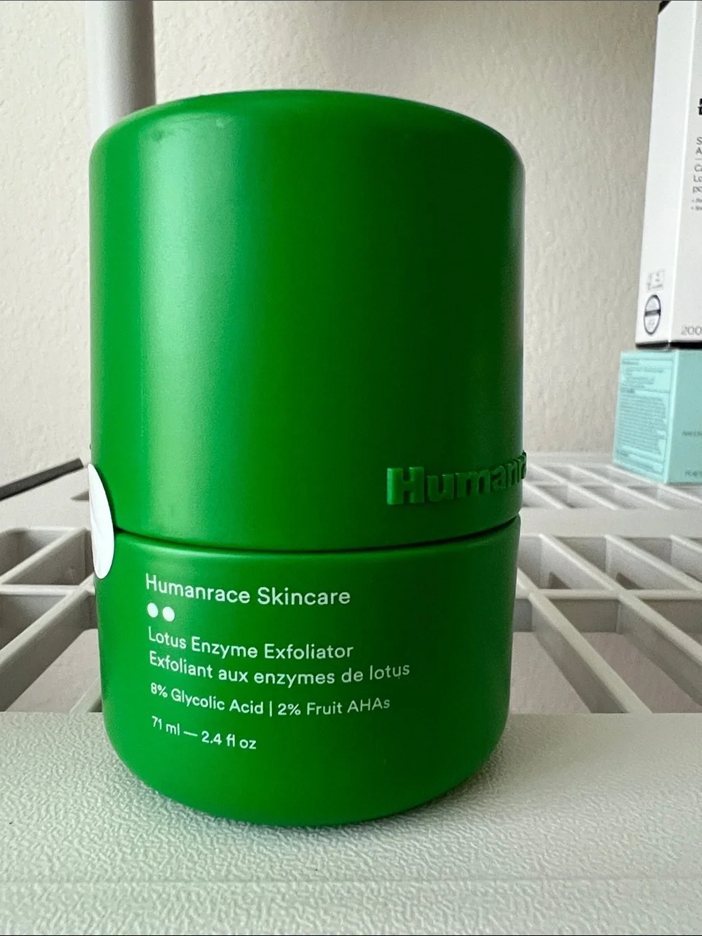 Humanrace Lotus Enzyme Exfoliator — Green